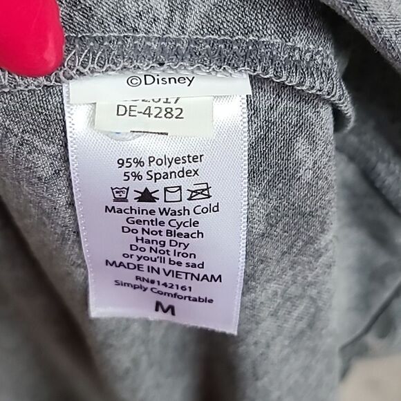 LuLaRoe Disney Carly Dress M 10/12 Mickey Mouse Jersey Knit Midi Pocket High Low - Picture 9 of 12